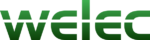 Welec-ohjelman logo.